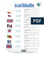 Countries and Nationalities