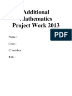 Statistic Addmath Project 