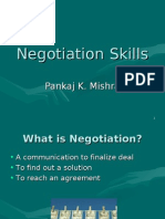 Negotiation PK