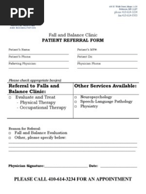 referral form pt and ot