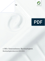 Nachhaltigkeitsbericht 2011/2012. Wir. Unternehmen. Nachhaltigkeit. Duales System Deutschland