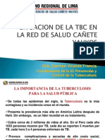 SITUACION DE LA TBC CAÑETE YAUYOS