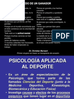 Psicologia Del Deporte III