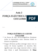 Aula 3 - Lei de Coulomb