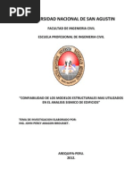 Diseño Estructural Hospital Río Seco | PDF | Análisis estructural
