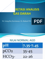 Interpretasi Analisis Gas Darah