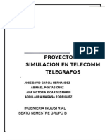 Proyecto Simulacion en Telecomm