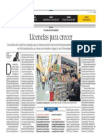 Licencias para Crecer - Lorena Alcázar/Miguel Jaramillo - El Comercio - 290613