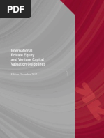 IPEV Valuation Guidelines Ed December 2012