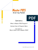 Master PIES: Starting Packet
