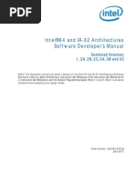 IA32 & IA64 Developers manual architecture