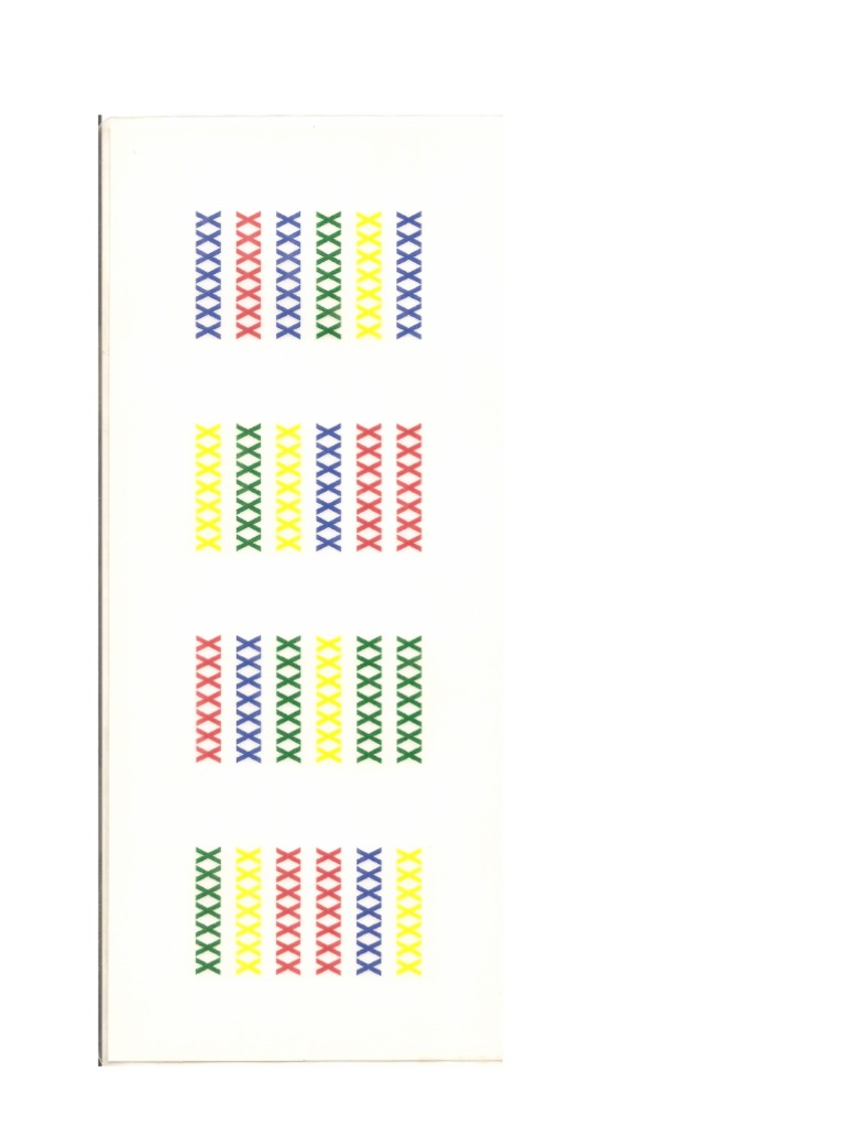  Stroop Test - Cartela 