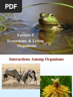 L5 Ecosystems and Living Organisms