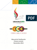 Manual de Clasificación Veracruz 2014 Primera Versión 3