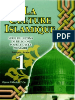 La Culture Islamique 1