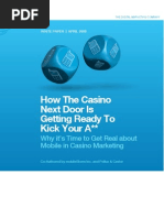 Casino Operations Management Jim Kilby