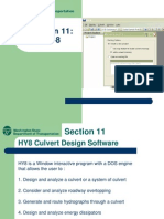 HY8 Culvert Design Software Overview