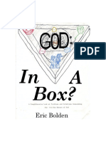 God in A Box: A Comprehensive Look at Problems and Solutions Concerning The Tri-Une Nature of God