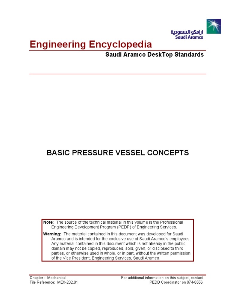 Basic Concepts of Pressure Vessels | PDF | Distillation | Oil Refinery