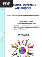 Aula V - Direitos, Deveres e Atribuições Técnico Segurança N.ppt