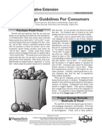 Food Storage Guidelines For Consumers
