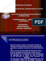 Mantenimiento Preventivo de La Computadora Proyecto Fina 2l