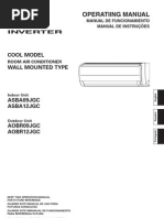 Manual Ar Codicionado - Om Asba09 12jgc 9317433037 Ptbx