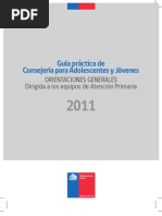 Guía Práctica de Consejeria para Adolescentes y Jovenes PERU