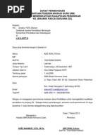 Download Contoh Surat Permohonan by Putra Tasik SN151211135 doc pdf