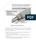 El conductor 3M ACCR de bajo peso y baja expansión térmica presenta menor flecha a alta ampacidad