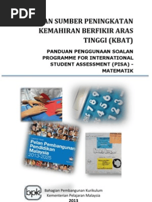 Bahan Sumber - DRAF Panduan Peningkatan KBAT Mate Melalui So  PDF
