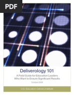 Barber - Deliverology 101 10.29.09 PDF