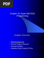 Expert MS-DOS Programming