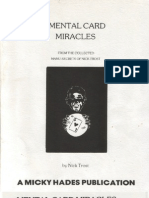 Nick Trost - Mental Card Miracles