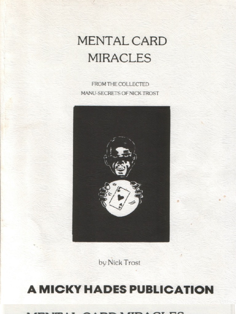 Nick Trost - Mental Card Miracles