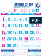 Calendar 2012