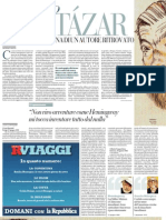 Esce l'epistolario di Julio Cortázar, di Giorgio Vasta - la Repubblica 02.07.2013