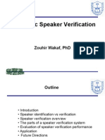 Automatic Speaker Verification