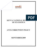 Anti corruption policy KNBS sept 2009.doc