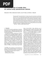 Download Optical Properties of Metallic Films for Vertical Cavity Optoelectronic Devices by Kingkin Permadi SN151239965 doc pdf