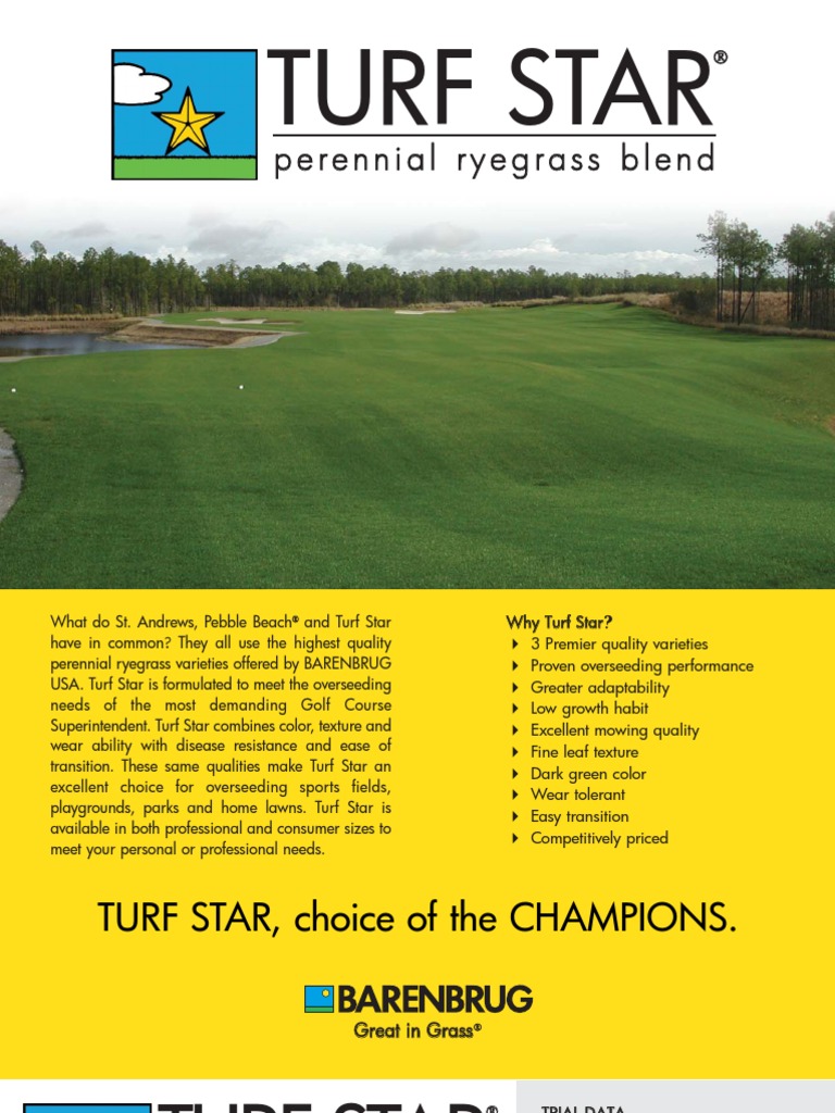 TURF STAR, Choice of The CHAMPIONS PDF Lawn Golf Course