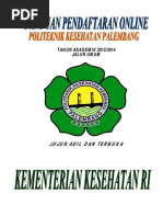 Download Panduan Pendaftaran Sipenmaru Poltekkes Palembang 2013 Paling Baru by Fanesa Prousvaliza SN151244154 doc pdf