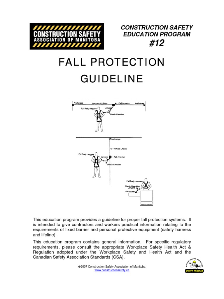 Fall Protection Guideline PDF