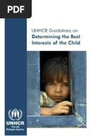 Child Rights_UNHCR Guidelines for Determining the Best Interests of the Child