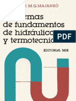 Problemas de Fundamentos de Hidraulica y Termotecnia - V. G. Erojin, M. G. Majankó