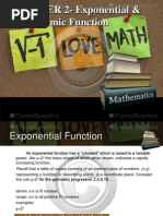 CHAPTER 2 - Exponential & Logarithmic Function