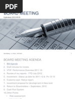 Board Meeting Sept-12