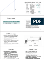 Nat, DHCP, Vlan