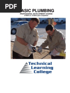 Plumbing Training Manual | Plumbing | Pipe (Fluid Conveyance)