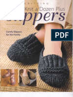 Knitting Slippers